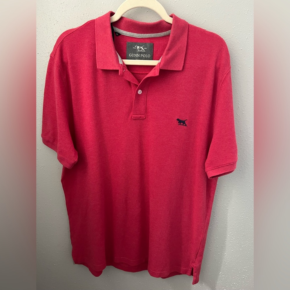 Rodd & Gunn Gunn Piqué Sports Fit Cotton Polo in Fuschia Men’s XL New - Picture 2 of 8